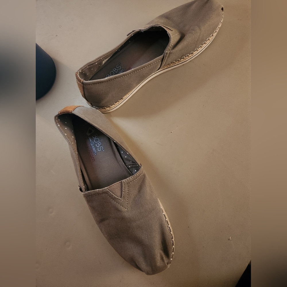 Bobs Casual Tan Shoes - Picture 2 of 3